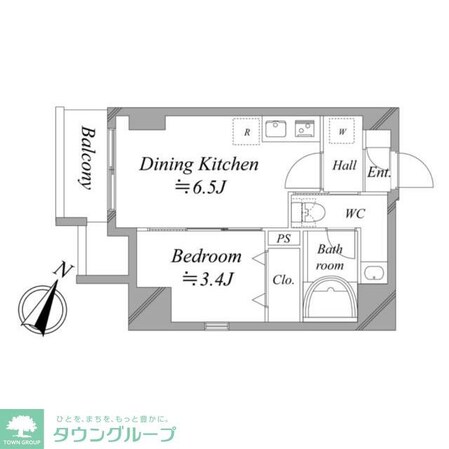 レジディア板橋本町プレイスの物件間取画像